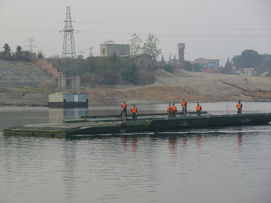 Emergency Equipment Floating Pontoon Bridge Ferrying Rafts