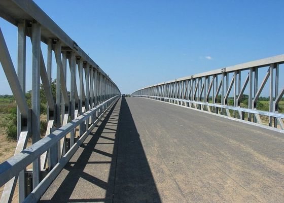 HS25 4.2m Single Lane Steel Cable Suspension Bridge